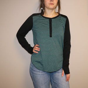 Nike X Hurley long sleeve striped t shirt